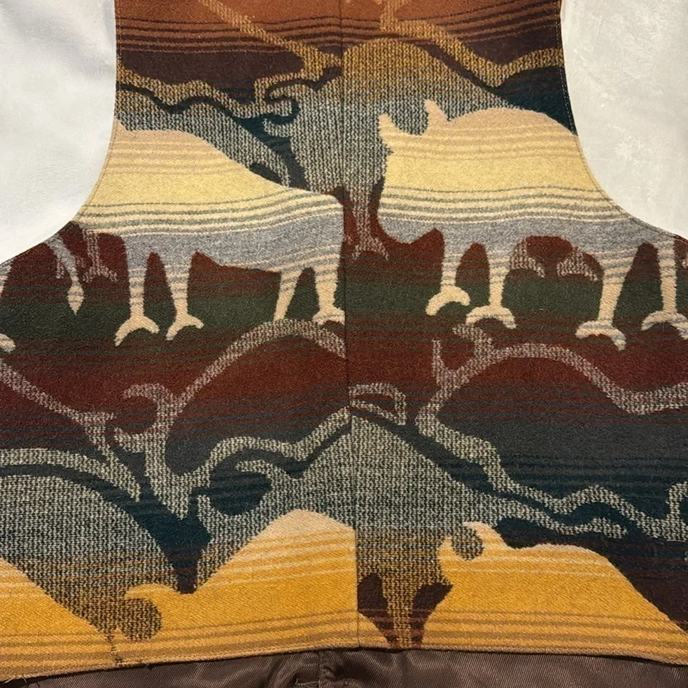 Pendleton vintage early 70s Tantanka vest extraordinary condition. Unisex. - Picture 11 of 15